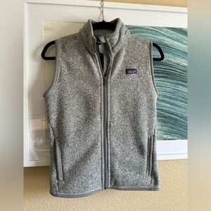 Patagonia Gray Fleece Vest